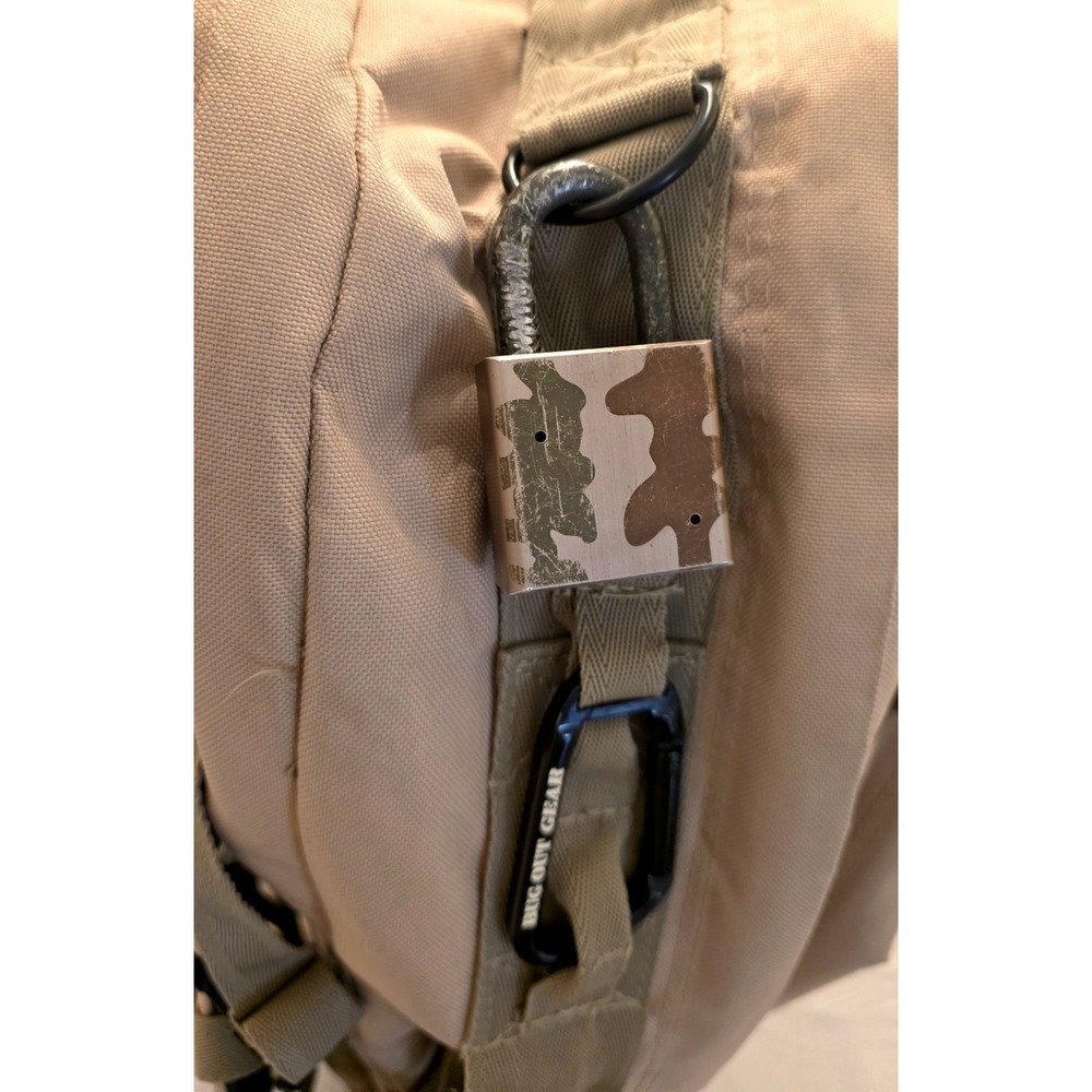 Gorpcore Bug Out Gear Tan Tactical Backpack Molle System Outdoor Camping Hiking - Picture 14 of 16